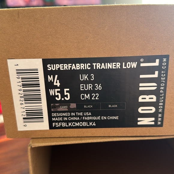 NOBULL Super Fabric Trainer Low W 5.5 New w/ Box!! - Picture 5 of 5
